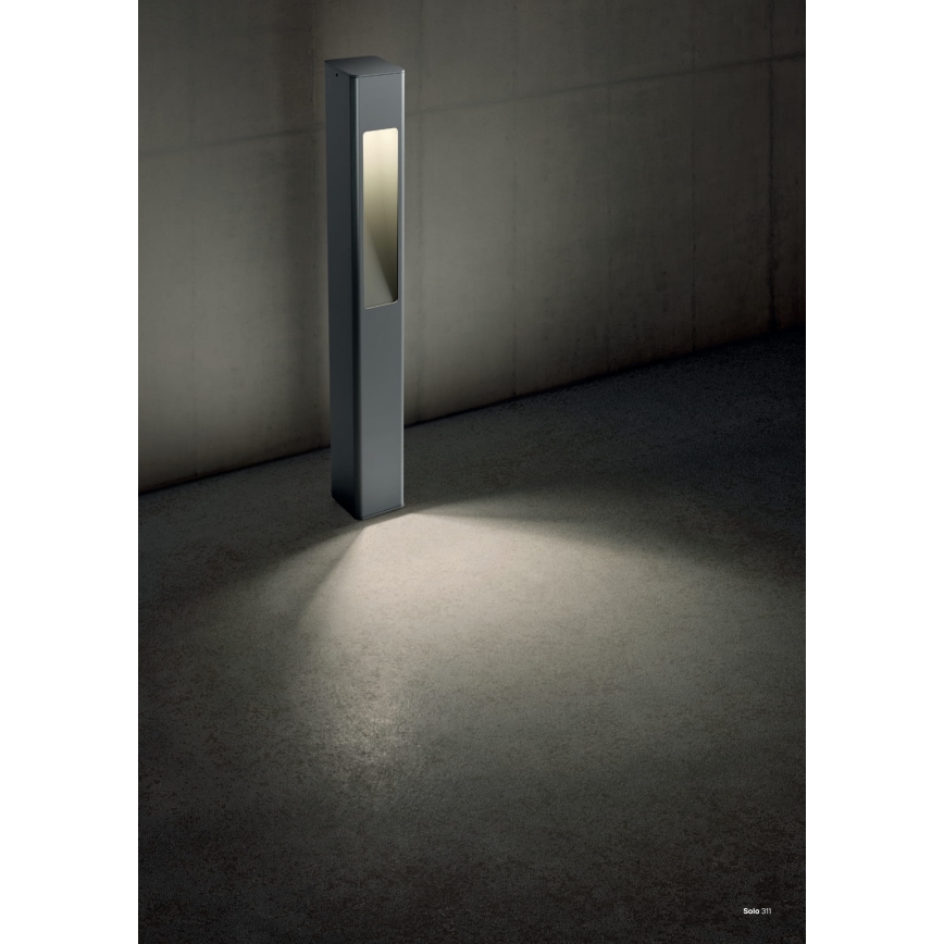 Redo 90672 - SOLO kültéri lámpa 1xGU10/35W/230V, 70 cm, IP65, antracit