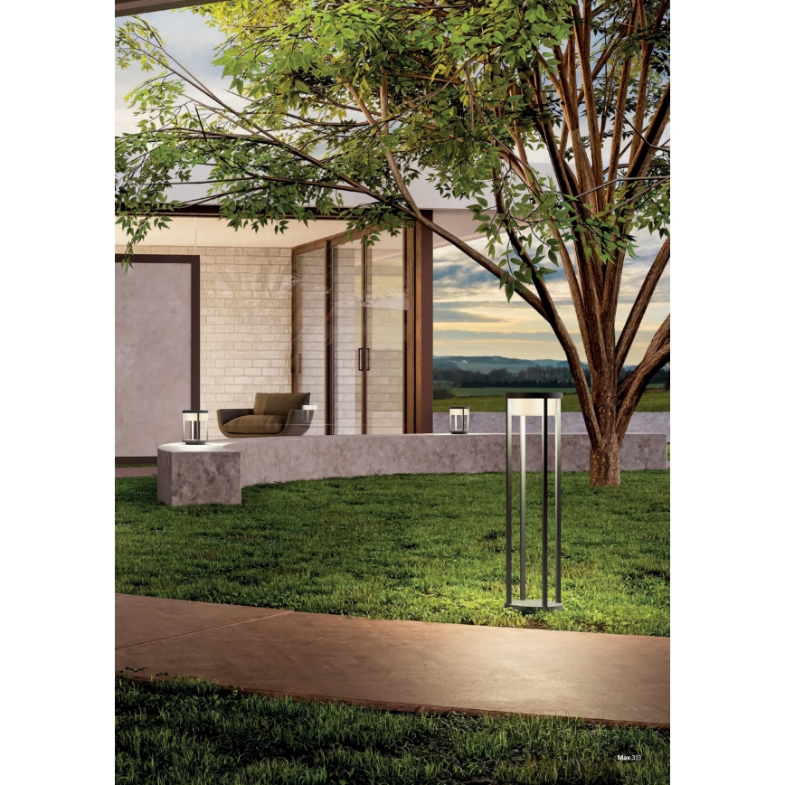 Redo 90677 - LED kültéri lámpa MAX LED/15W/230V 3000K 80 cm IP65 antracit