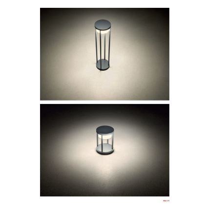 Redo 90677 - LED kültéri lámpa MAX LED/15W/230V 3000K 80 cm IP65 antracit