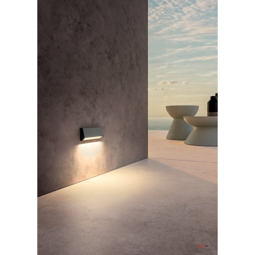 Redo 90679 - Kültéri irányfény ANDER LED/3W/230V 3000K IP65 antracit