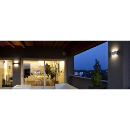 Redo 9622 - LED kültéri fali lámpa KLIPPE LED/13W/230V 3000K IP54 fehér