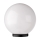 Redo 9761 - Csere lámpabúra SFERA á. 20 cm IP44 fehér