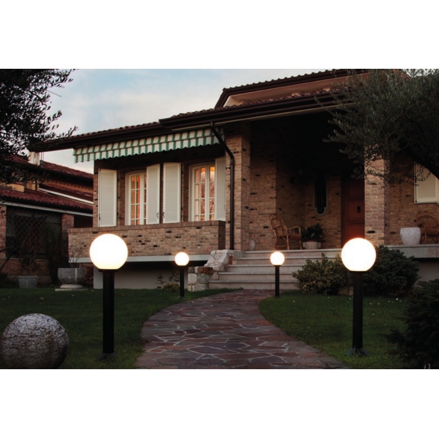 Redo 9780 - Kültéri lámpa SFERA 1xE27/42W/230V IP44 25x75 cm fehér