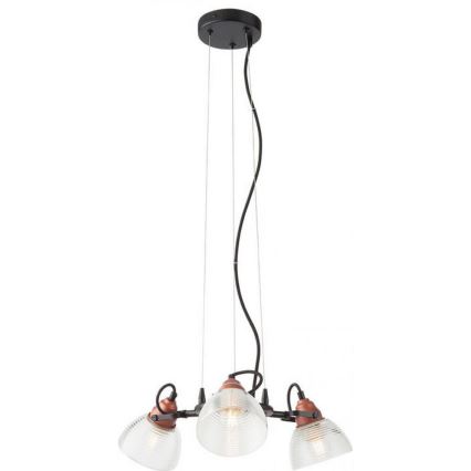 Redo A01-1451 - Pótlámpabúra a RIDGE E27 csillárhoz és állólámpához, átlátszó