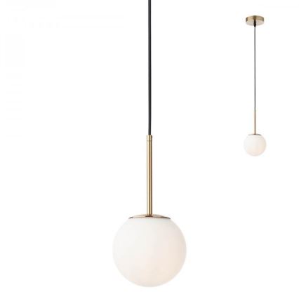 Redo A01-2623 - Csere lámpabúra csillárhoz NIVA átm. 15 cm fehér