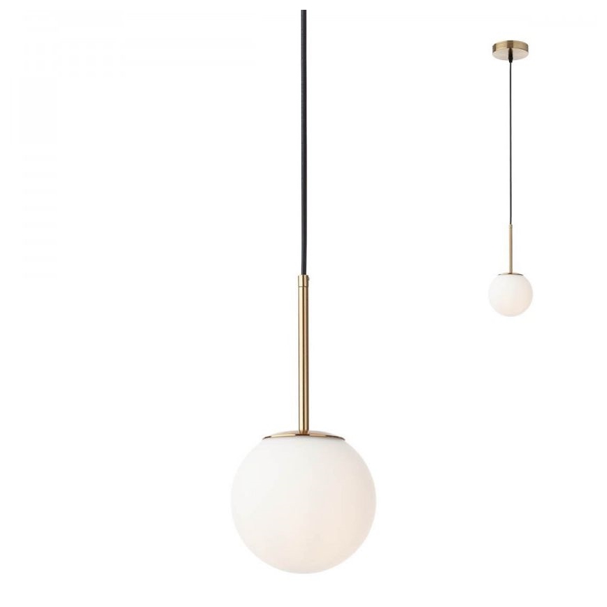 Redo A01-2623 - Csere lámpabúra csillárhoz NIVA átm. 15 cm fehér