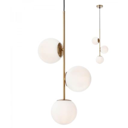 Redo A01-2623 - Csere lámpabúra csillárhoz NIVA átm. 15 cm fehér