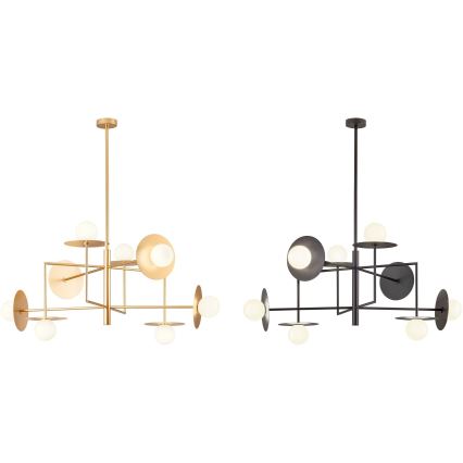 Redo UN1696_1 - Csere lámpabúra chandelier, lámpához PLATO átm. 10 cm fehér