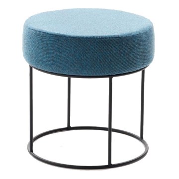 RELO puff, átmérő 40 cm, kék