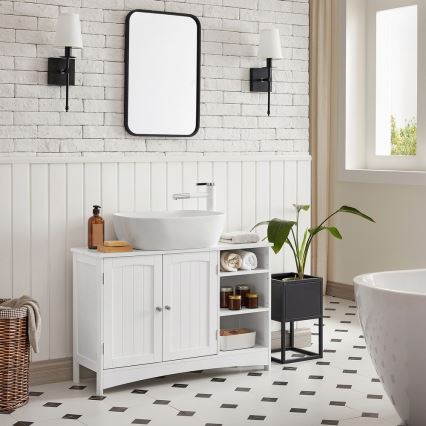 REMI fehér fürdőszobaszekrény