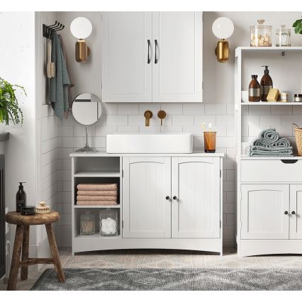 REMI fehér fürdőszobaszekrény