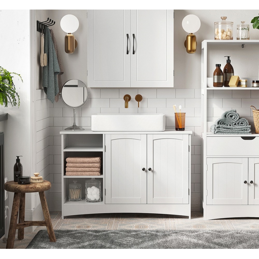 REMI fehér fürdőszobaszekrény