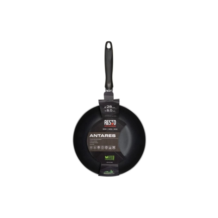 Resto - ANTARES 28 cm wok serpenyő