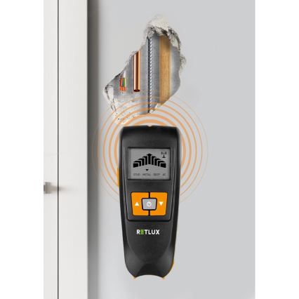 Digitális felszín alatti detektor 4in1 9V 1x6LR61