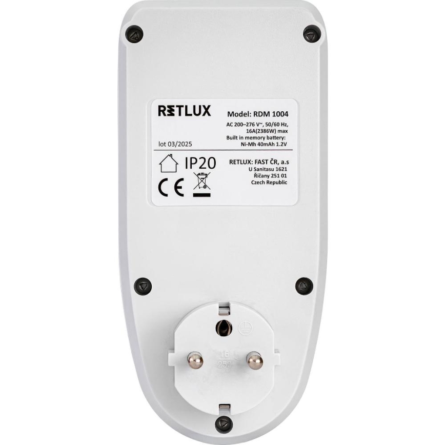 Áramfogyasztásmérő 3680W/230V