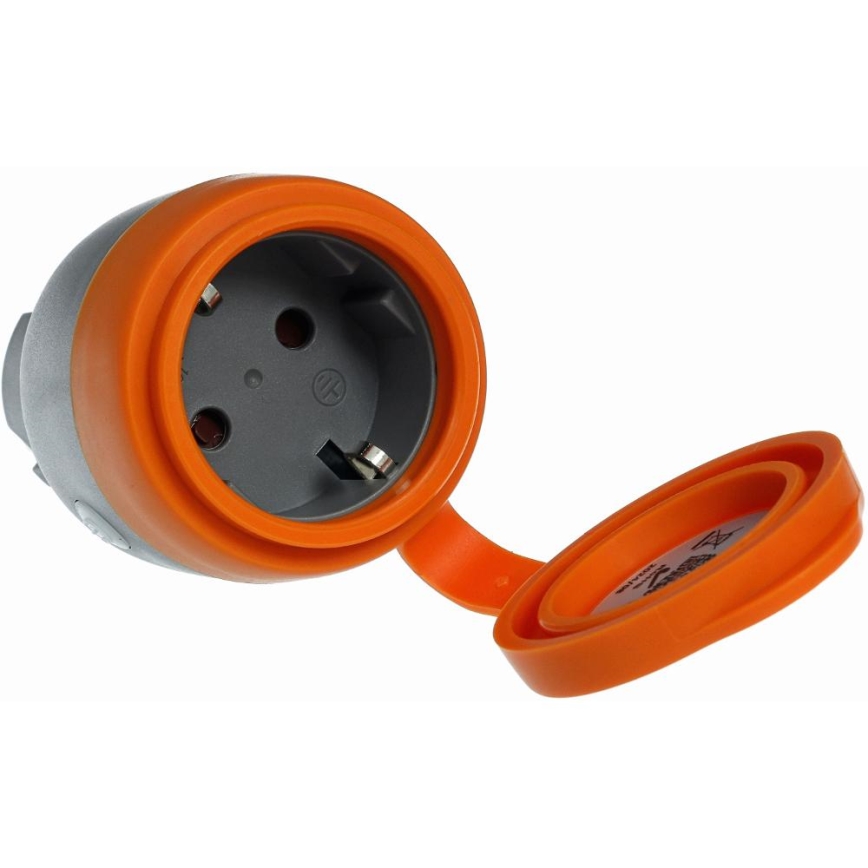 Intelligens kültéri aljzat 3680W/230V/Típus F SCHUKO/16A Wi-Fi IP44