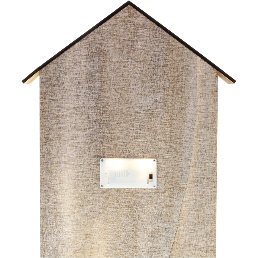 LED Adventi naptár LED/2xAA fa