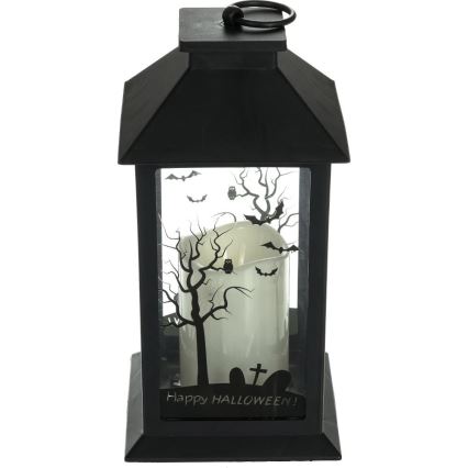 LED Dekoráció HALLOWEEN LED/3xAAA/meleg fehér Lámpás