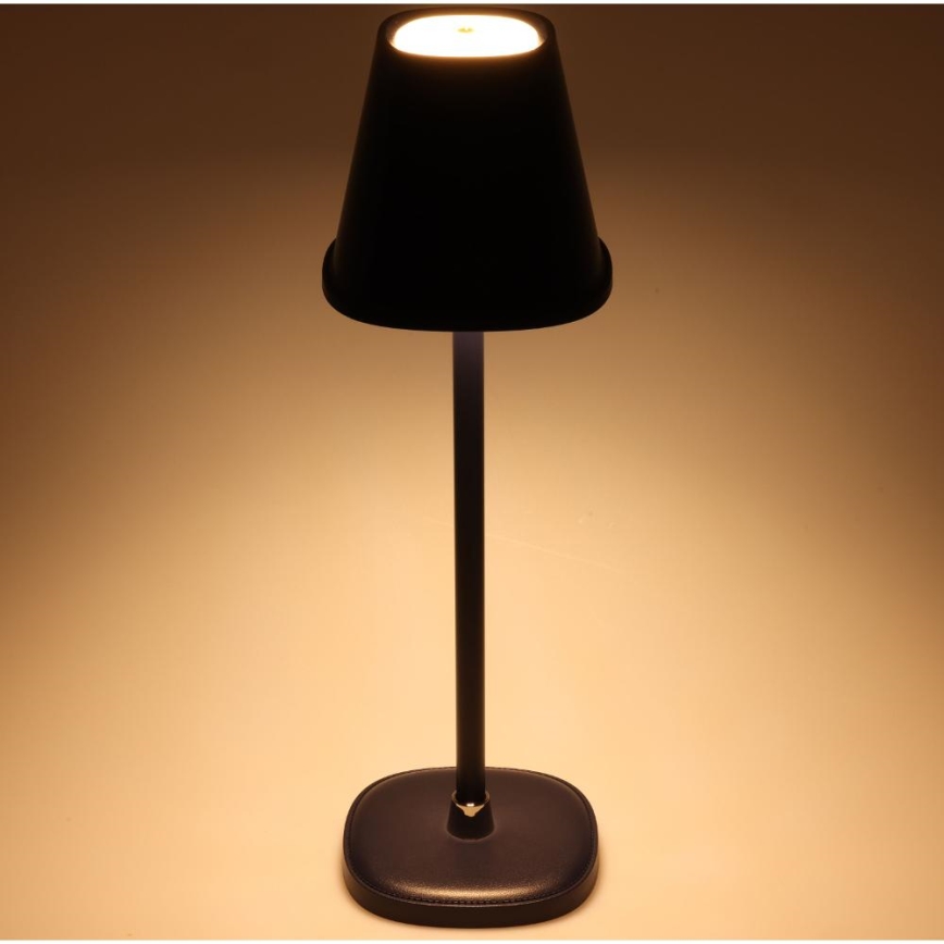 LED Dimmelhető asztali újratölthető lámpa LED/3W/1800 mAh sötét kék