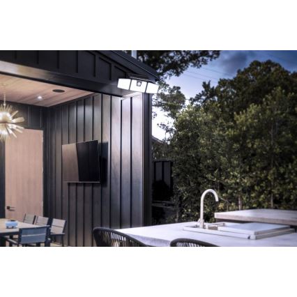 LED-es napelemes reflektor érzékelővel LED/6,5W/3,7V 1200 mAh IP44