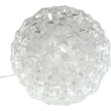 LED karácsonyi dekoráció LED/230V/meleg fehér gömb