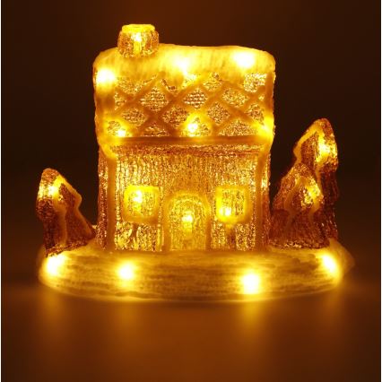 LED karácsonyi dekoráció LED/3xAA meleg fehér