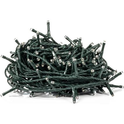 LED Karácsonyi kültéri lánc 1000xLED 105m meleg fehér IP44