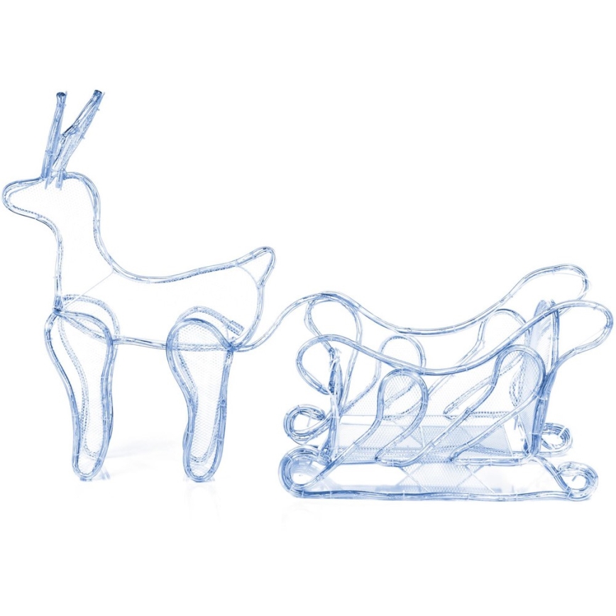 LED Kültéri karácsonyi dekoráció LED/12W/230V IP44 rénszarvas