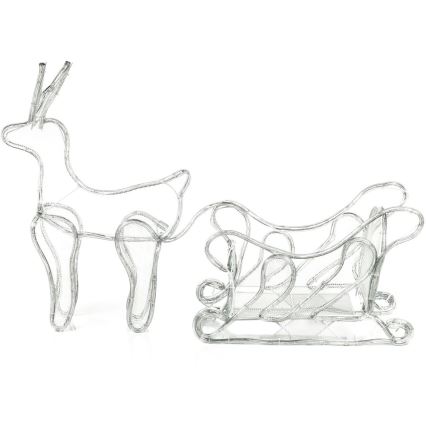 LED Kültéri karácsonyi dekoráció LED/12W/230V IP44 rénszarvas