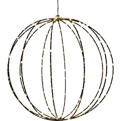 LED kültéri karácsonyi dekoráció LED/2,1W/230V átm. 40 cm IP44 meleg fehér