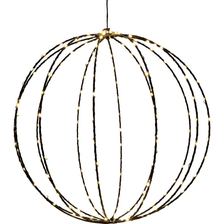 LED kültéri karácsonyi dekoráció LED/2,1W/230V átm. 40 cm IP44 meleg fehér