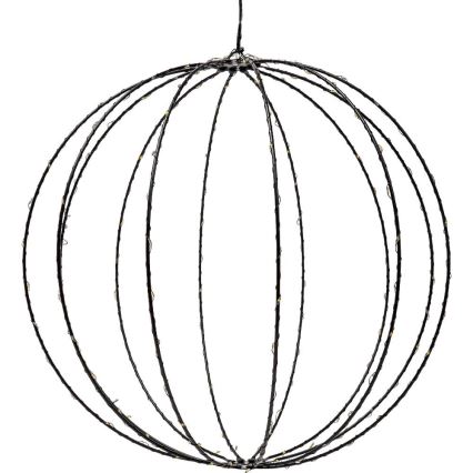 LED kültéri karácsonyi dekoráció LED/2,1W/230V átm. 40 cm IP44 meleg fehér