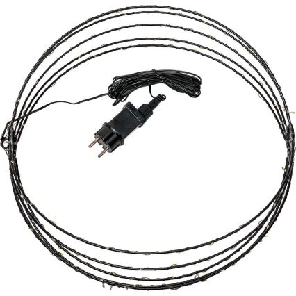LED kültéri karácsonyi dekoráció LED/2,1W/230V átm. 40 cm IP44 meleg fehér