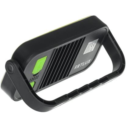 LED munkalámpa powerbank funkcióval LED/4400 mAh IP44 sárga/fekete