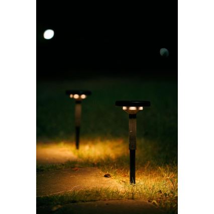 LED napelemes lámpa LED/1,1W/3,2V 1200 mAh 3000/4500/6500K IP65