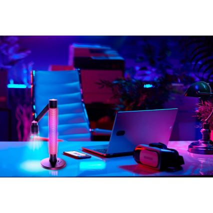 LED RGBW állítható fényerejű asztali lámpa LED/10W/5V 2700-6000K Wi-Fi Tuya + távirányító