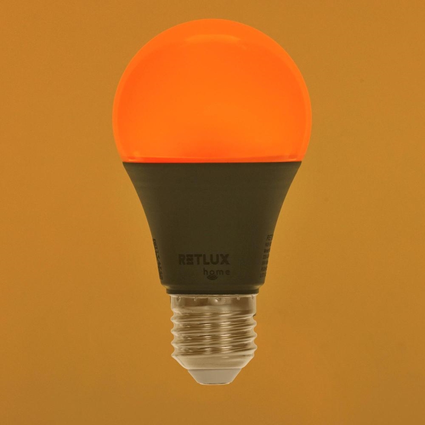 LED RGBW Dimmelhető izzó A60 E27/9W/230V 2700-6500K Wi-Fi Tuya