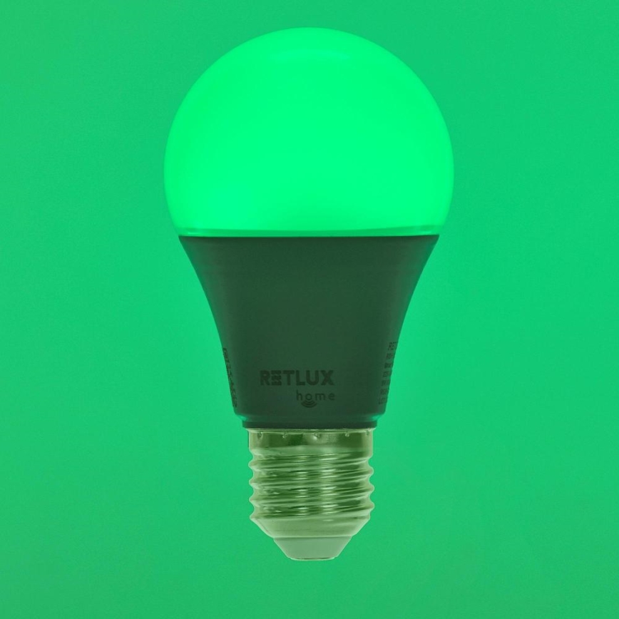 LED RGBW Dimmelhető izzó A60 E27/9W/230V 2700-6500K Wi-Fi Tuya