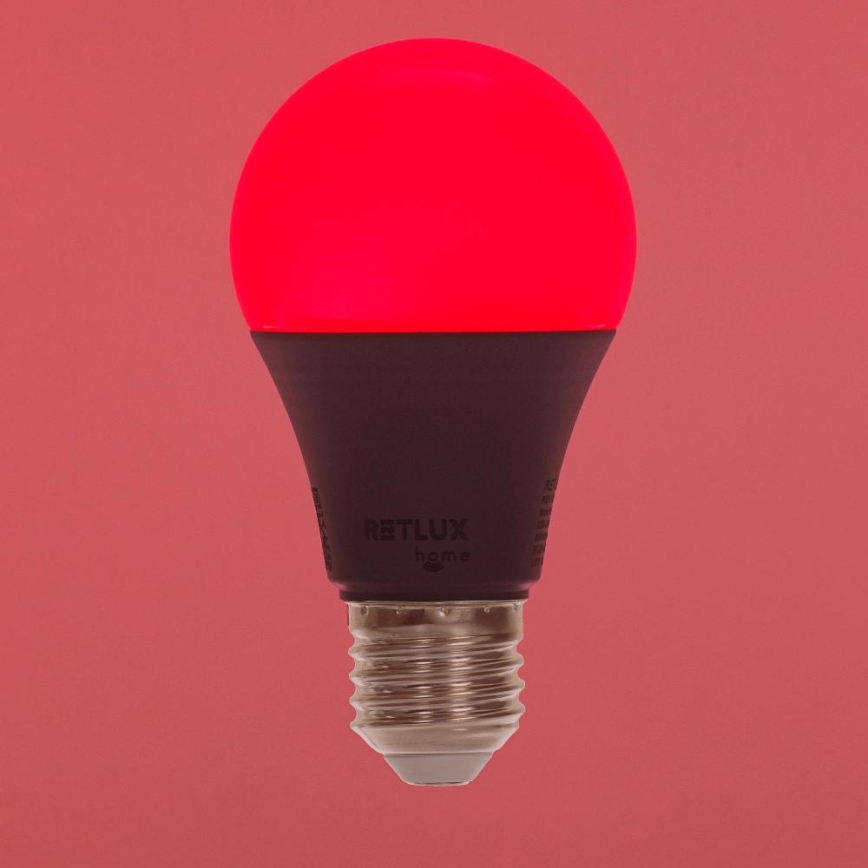 LED RGBW Dimmelhető izzó A60 E27/9W/230V 2700-6500K Wi-Fi Tuya