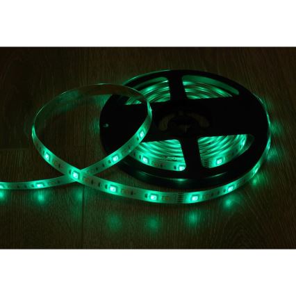 LED RGBW okos, állítható fényerejű szalag 5m LED/230V 2700-6500K Wi-Fi Tuya + távirányító