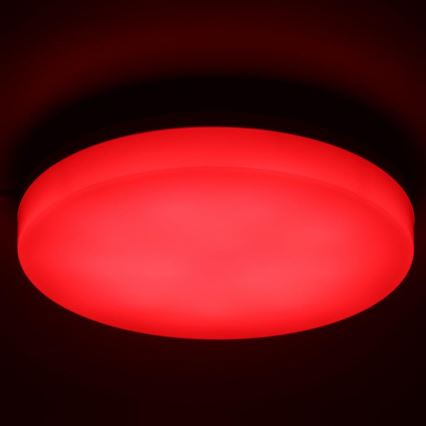 LED RGBW Dimmelhető fürdőszobai mennyezeti lámpa LED/20W/230V Wi-Fi IP44 fehér