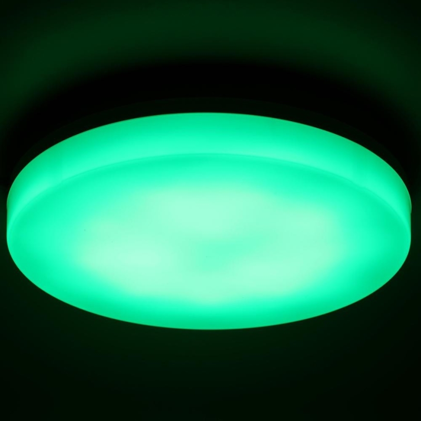 LED RGBW Dimmelhető fürdőszobai mennyezeti lámpa LED/20W/230V Wi-Fi IP44 fehér