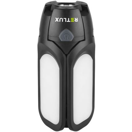 LED újratölthető kempinglámpa napelemes töltéssel LED/3W/1600 mAh IPX4