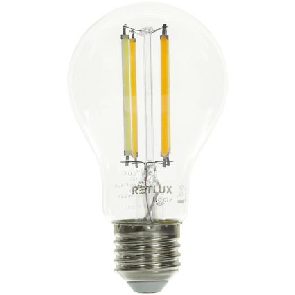 LED Fényerőszabályozható izzó FILAMENT A60 E27/7W/230V 2700-6500K Wi-Fi Tuya