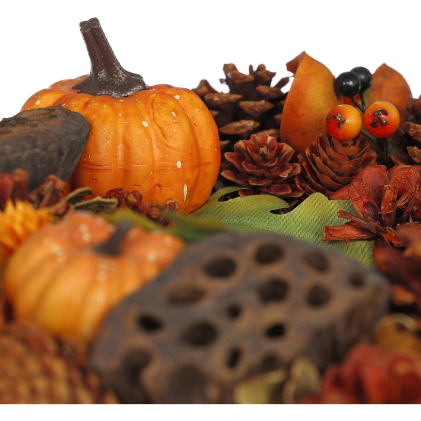 Őszi koszorú HALLOWEEN átm. 35 cm