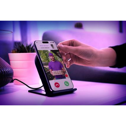 Videó csengő mozgásérzékelővel 5MPx 1440p 5200 mAh Wi-Fi IP65 antracit