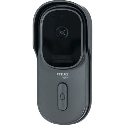 Videó csengő mozgásérzékelővel 5MPx 1440p 5200 mAh Wi-Fi IP65 antracit