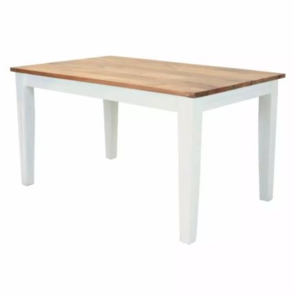 Étkezőasztal RETRO 140x90 cm tömör mangófa