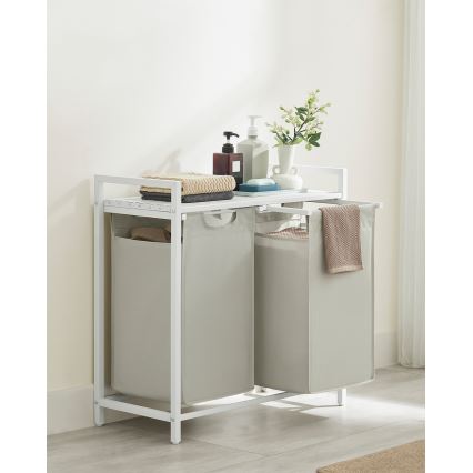 REX fehér szennyeskosár