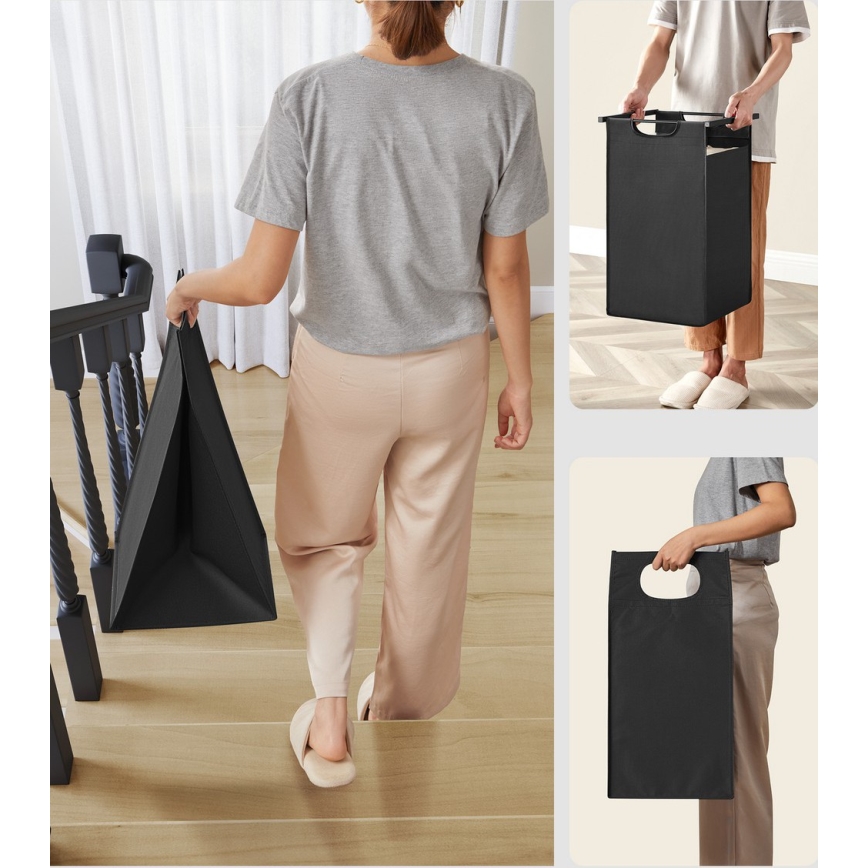 REX szennyeskosár barna/fekete